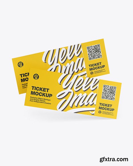 Two Tickets Mockup 48213