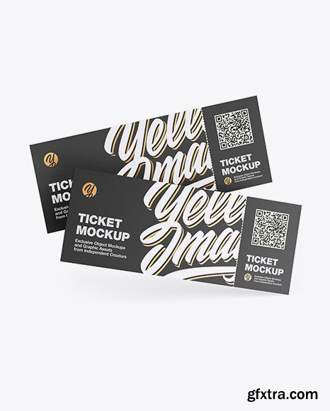 Two Tickets Mockup 48213