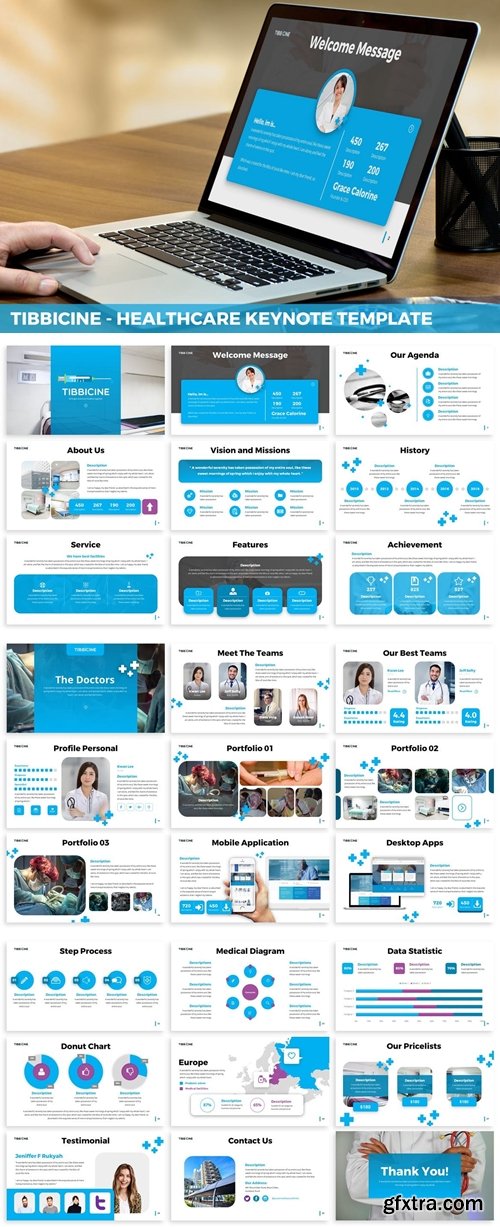 Tibbicine - Healthcare Keynote Template