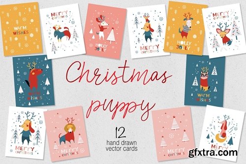 Christmas Puppy Cards