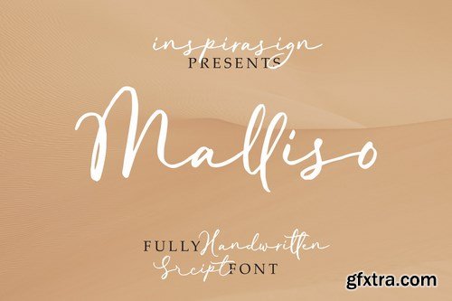 Malliso - Handwritten Script Font