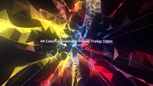 Udemy - 4K Colorful Cinematic Plexus Trailer Titles (2 Versions)