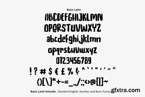 CM - Hakuna Cute Font 4076726