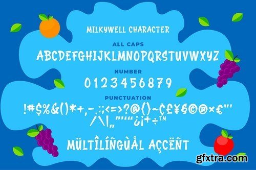 Milkywell - Bounce Sans Serif