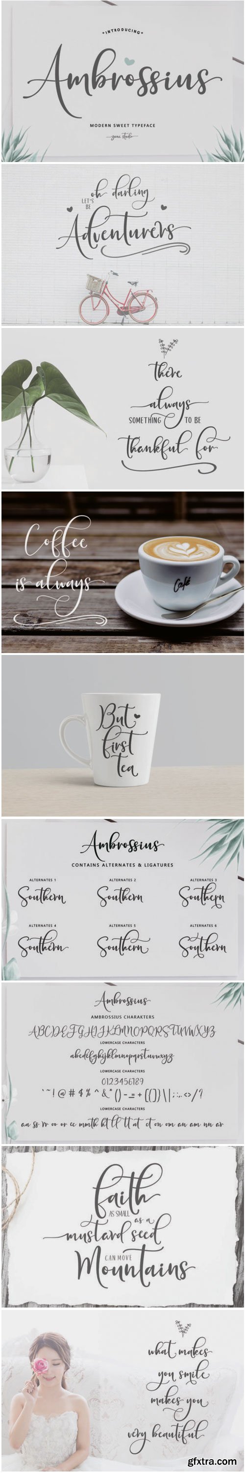 Ambrossius Script Font