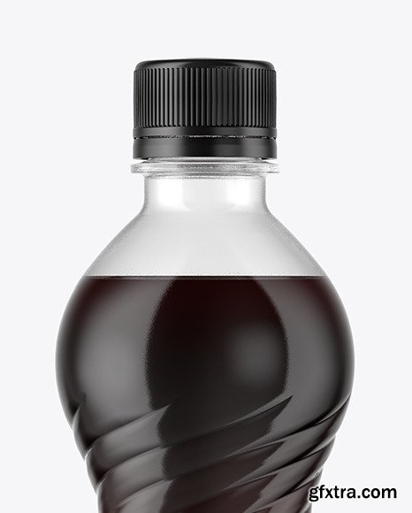 500ml PET Bottle With Cola Mockup 48240