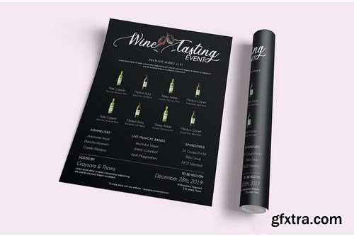 Wine Tasting Flyer Poster II