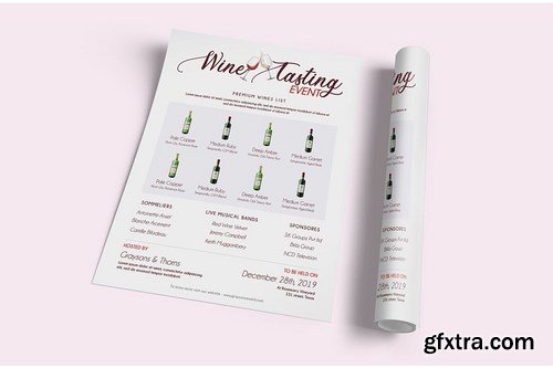 Wine Tasting Flyer Poster II