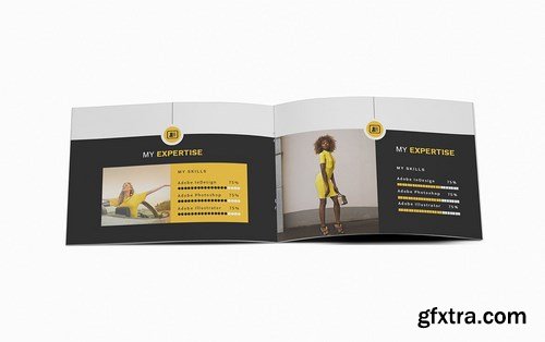 Atery Resume CV A5 Brochure Template