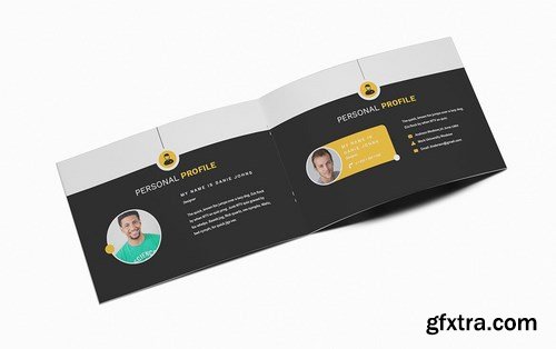 Atery Resume CV A5 Brochure Template