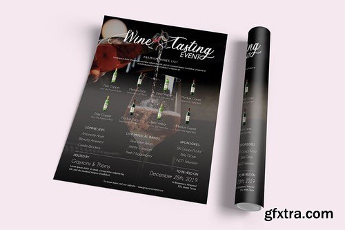 Wine Tasting Flyer Poster II