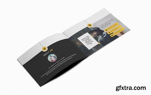 Atery Resume CV A5 Brochure Template