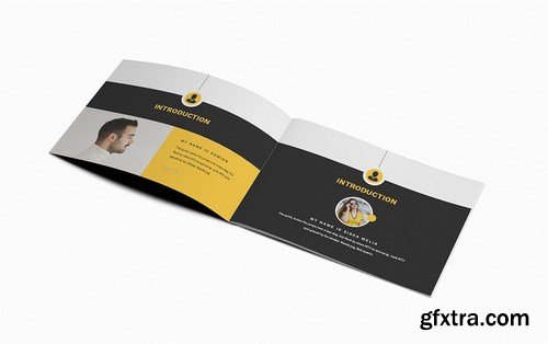 Atery Resume CV A5 Brochure Template