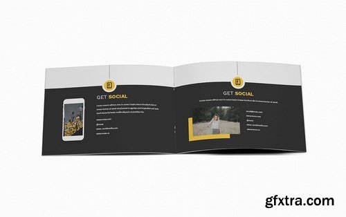 Atery Resume CV A5 Brochure Template