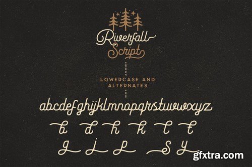 CM - Riverfall SemiRounded Typeface Ver.2 3915633