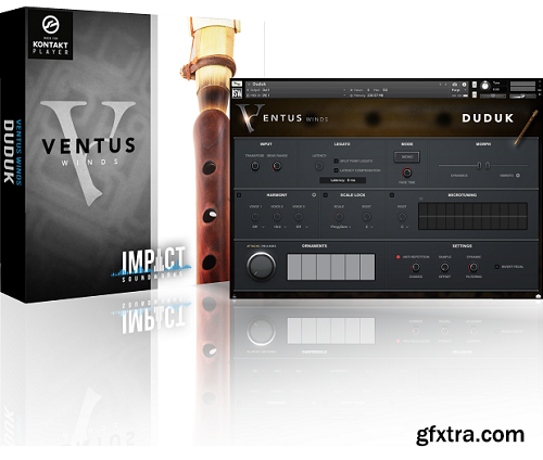 Impact Soundworks Ventus Ethnic Winds Duduk KONTAKT-SYNTHiC4TE