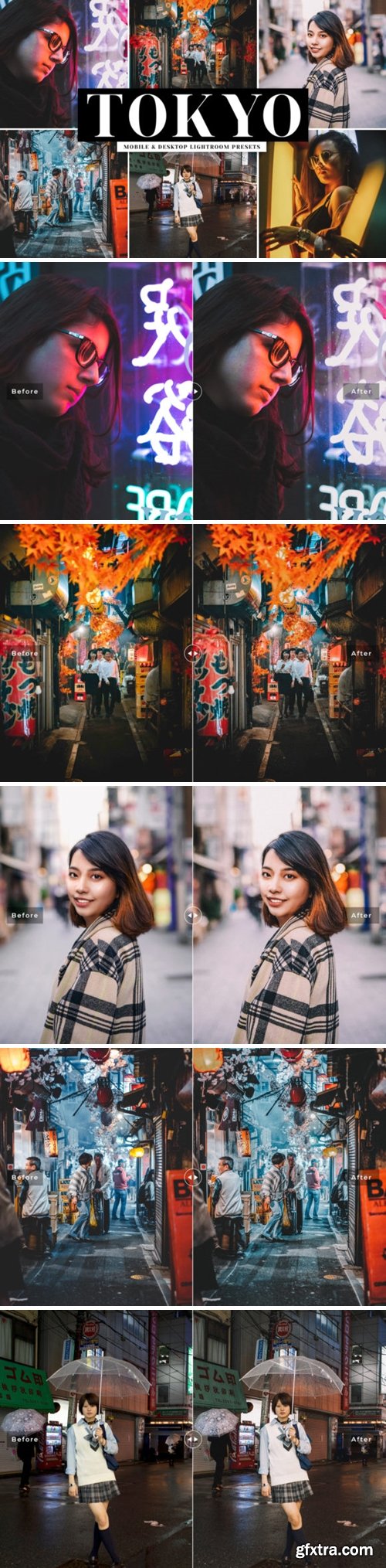 Tokyo Mobile & Desktop Lightroom Presets 1746279