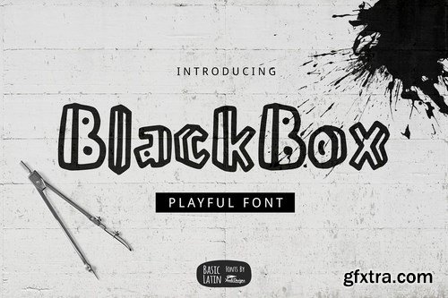 CM - BlackBox Playful Font 4078557