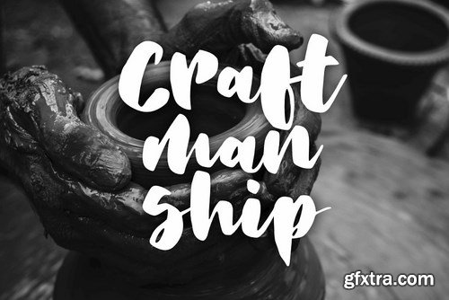 CM - Artisan Brush Font 4078762