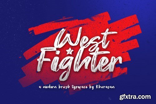 West Fighter Font