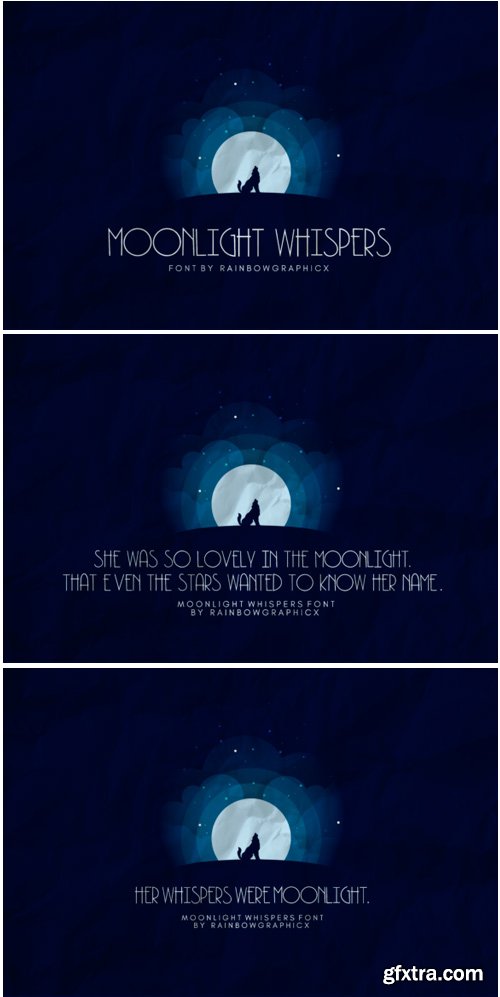 Moonlight Whispers Font