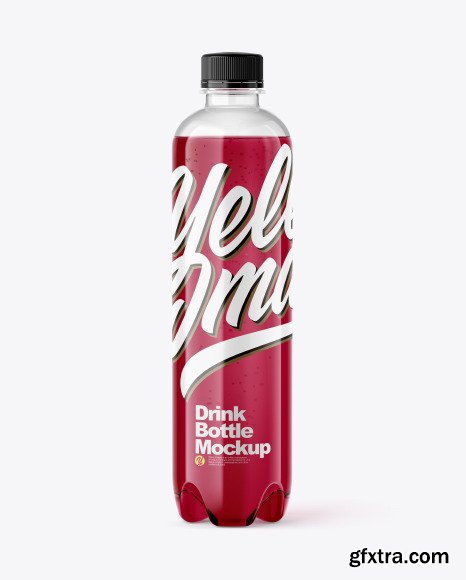 Plastic Drink Bottle Mockup 48245