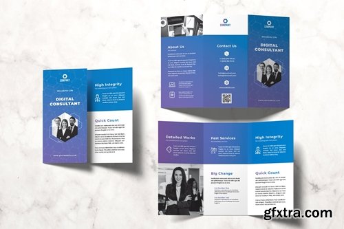 Digital Consultant Trifold Brochure