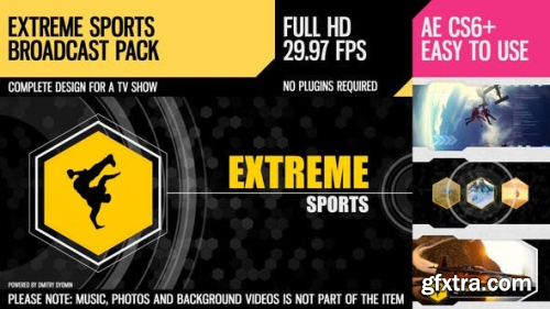 VideoHive Extreme Sports (Broadcast Pack) 3317743