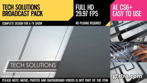 VideoHive Tech Solutions (Broadcast Pack) 3067972