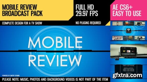 VideoHive Mobile Review (Broadcast Pack) 3112956