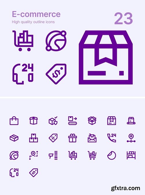 E-commerce icons