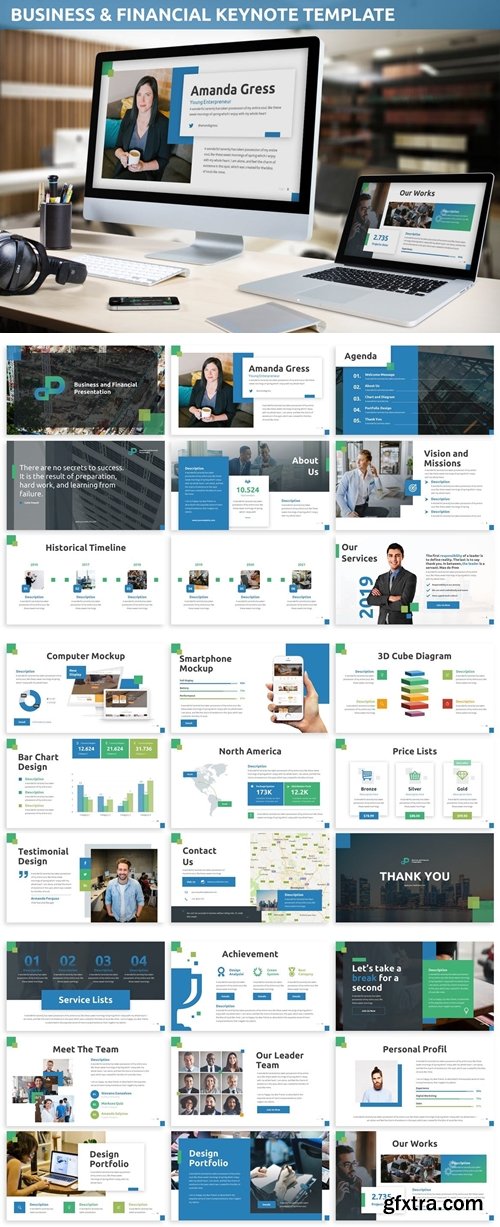 Business & Financial Keynote Template