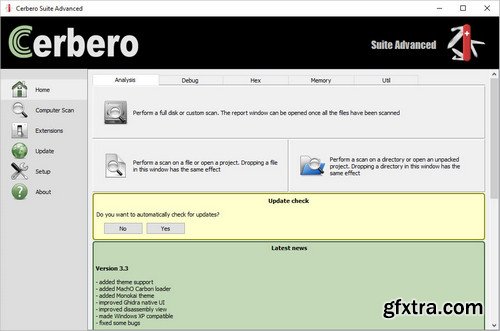 Cerbero Suite Advanced 6.5.1 for mac instal free