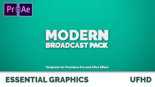 Udemy - Modern Broadcast Pack | Essential Graphics | Mogrt
