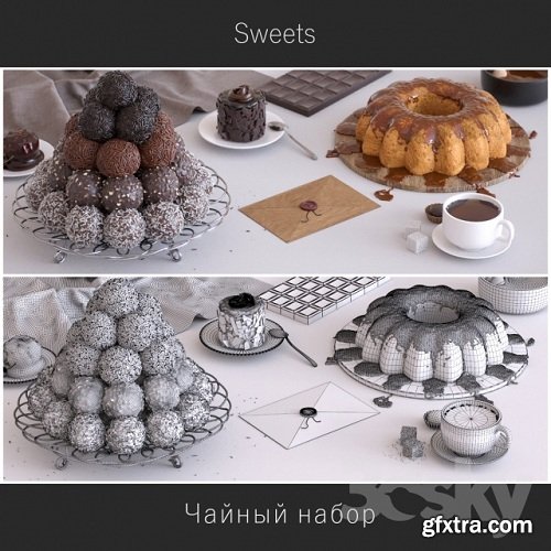 Sweets / Sweets 3d Models