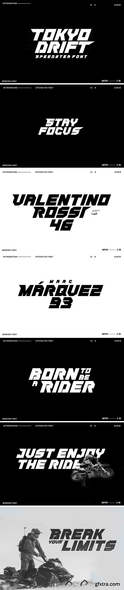 Speedster Font