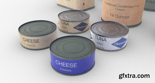 Cgtrader - Australian Combat Rations WWII Low-poly 3D model