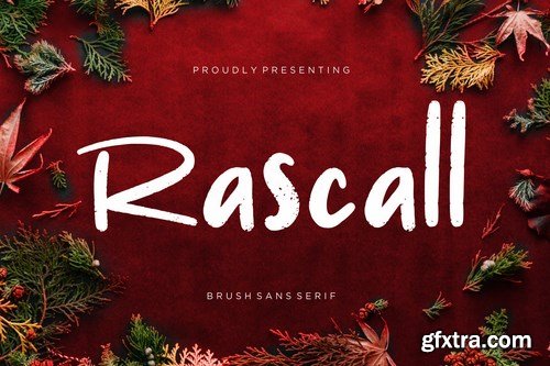 Rascall Brush Sans Font