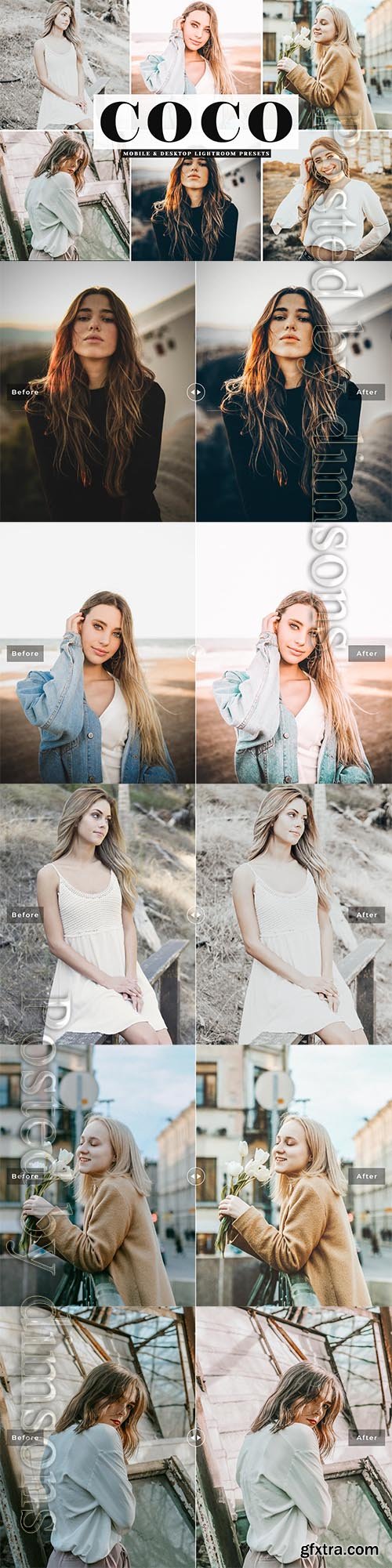 Coco Mobile & Desktop Lightroom Presets