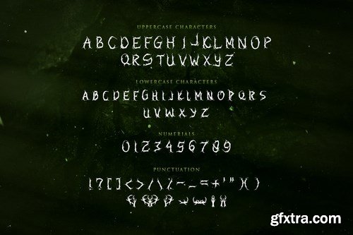 Elastika - Haunted Hand Drawing Display Typeface