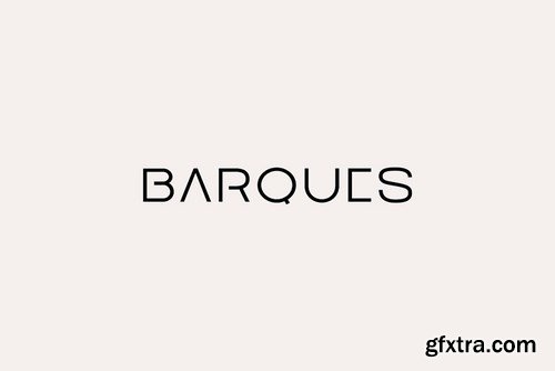 CM - BARQUES - Display Logo Typeface 4082630