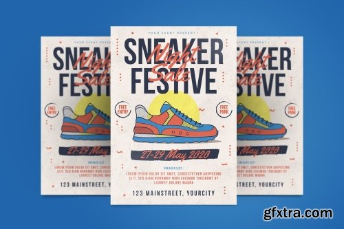 Sneaker Day Flyer