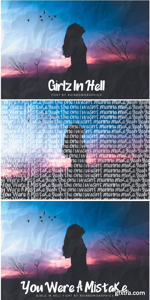 Girlz in Hell Font