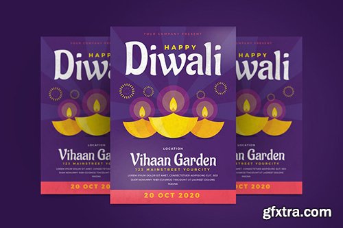 Happy Diwali Flyer