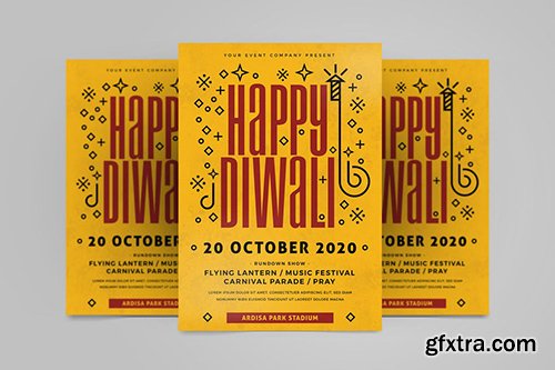 Happy Diwali Flyer 2