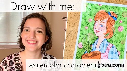 Draw With Me: Character Illustration in Watercolor and Pencil