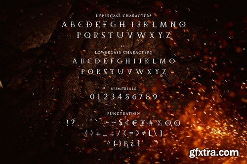 The Ancient - Medieval Sans Typeface