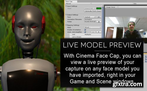 Cinema Face Cap - Facial Capture for Unity