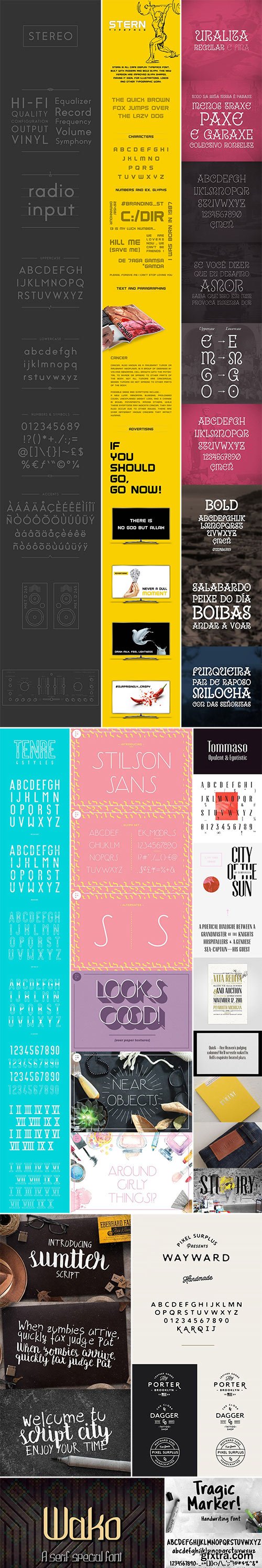 Mix Fonts Bundle 90