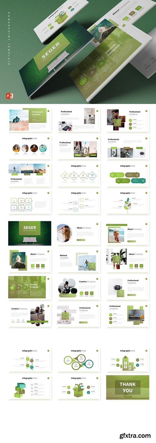 Seger Powerpoint, Keynote and Google Slides Templates